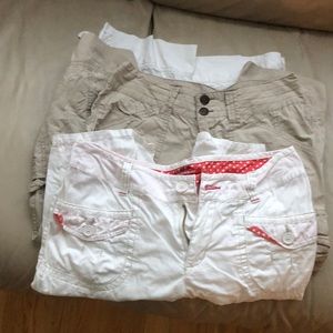 Limited Too and Union Bay Capris, size 16